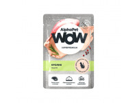 AlphaPet WOW, влажный корм д/кошек паштет (кролик)